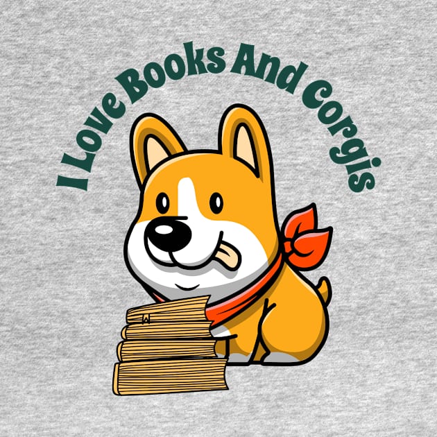 CORGI Girl Funny Book Quotes by SartorisArt1